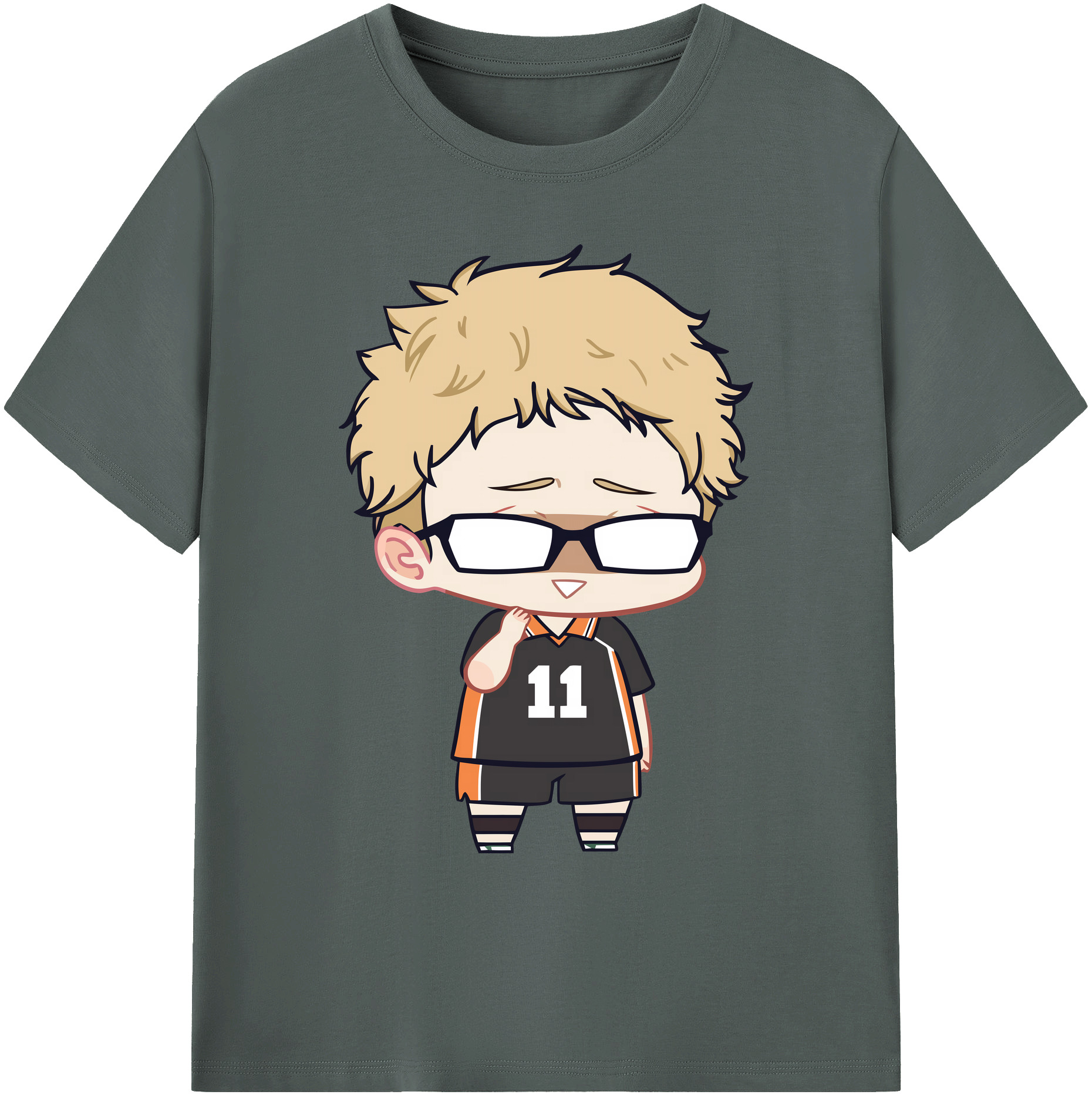 （画像用） ハイキュー!! Haikyu!! 綿100％ メンズ半袖Tシャツ｜肌触りやわらか＆通気性